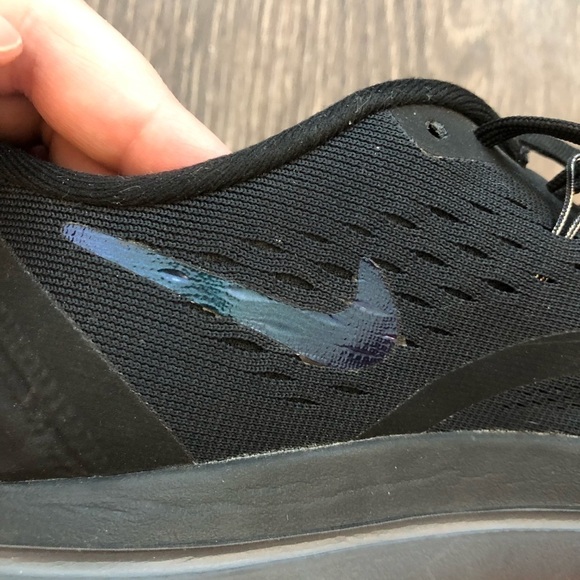 Black Nike Flex RN BTS Running Shoes - Picture 5 of 8